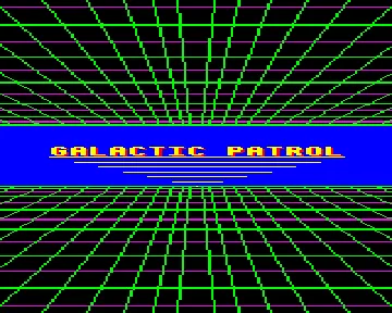 Galactic Patrol (198x)(-) screen shot title